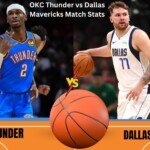 okc thunder vs dallas mavericks match player stats