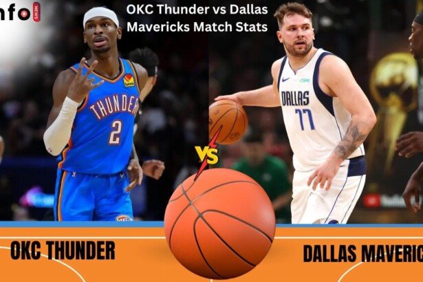 okc thunder vs dallas mavericks match player stats