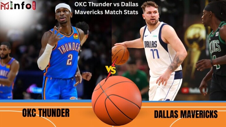 okc thunder vs dallas mavericks match player stats