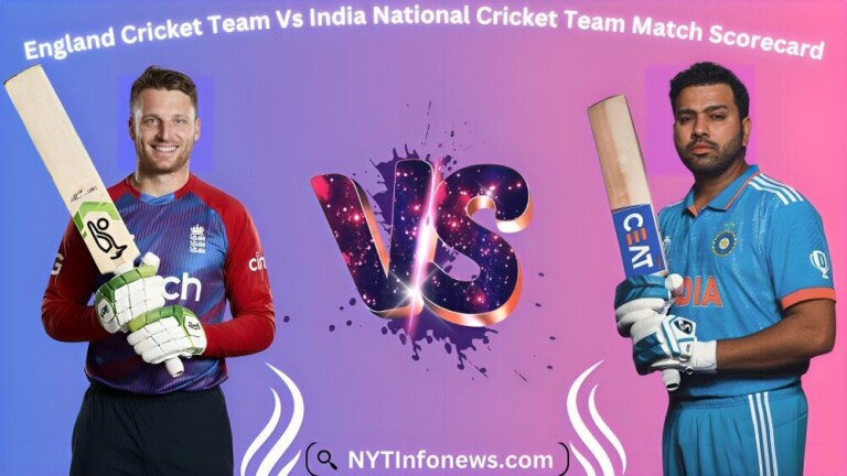 England Cricket Team Vs India National Cricket Team Match Scorecard